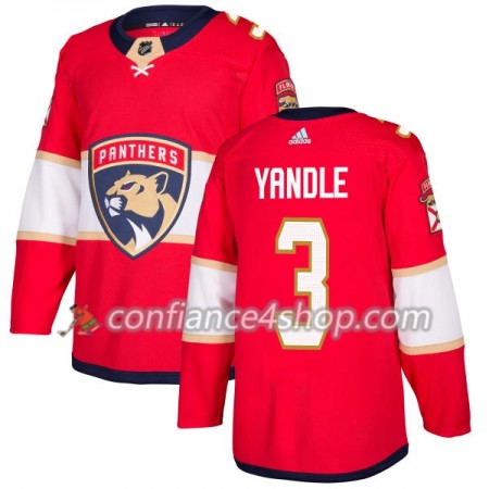 Adidas Maillot de Hockey Florida Panthers Keith Yandle 3 2017-2018 Rouge Authentic - Homme Adidas Maillot de Hockey Florida Panthers Keith Yandle 3 2017-2018 Rouge Authentic - Homme